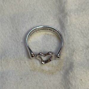 Tiffany & Co. Silver Heart Ring
